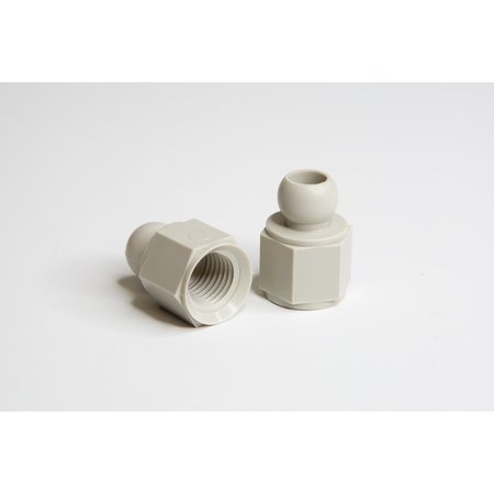 CEDARBERG Snap-Loc Systems ™ 1/4 System Male Hose to Female Pipe Thread Connector 1/4 FPT Bag of 50 8525-198